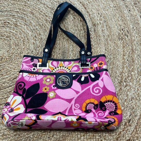 Spartina 449 floral tote/purse. - Picture 1 of 5